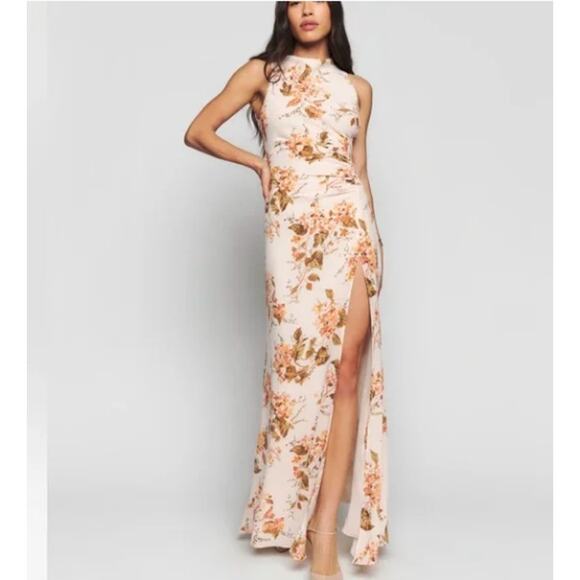 Reformation Dresses & Skirts - Reformation Womens Senna Floral Maxi Dress Bella Multicolor Size 14 NWT